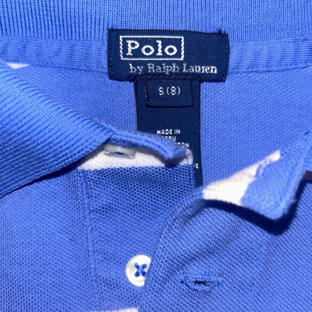 Boys Polo Ralph Lauren gently used long sleeve shirt